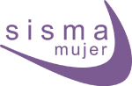 Logo de la Corporación Sisma Mujer